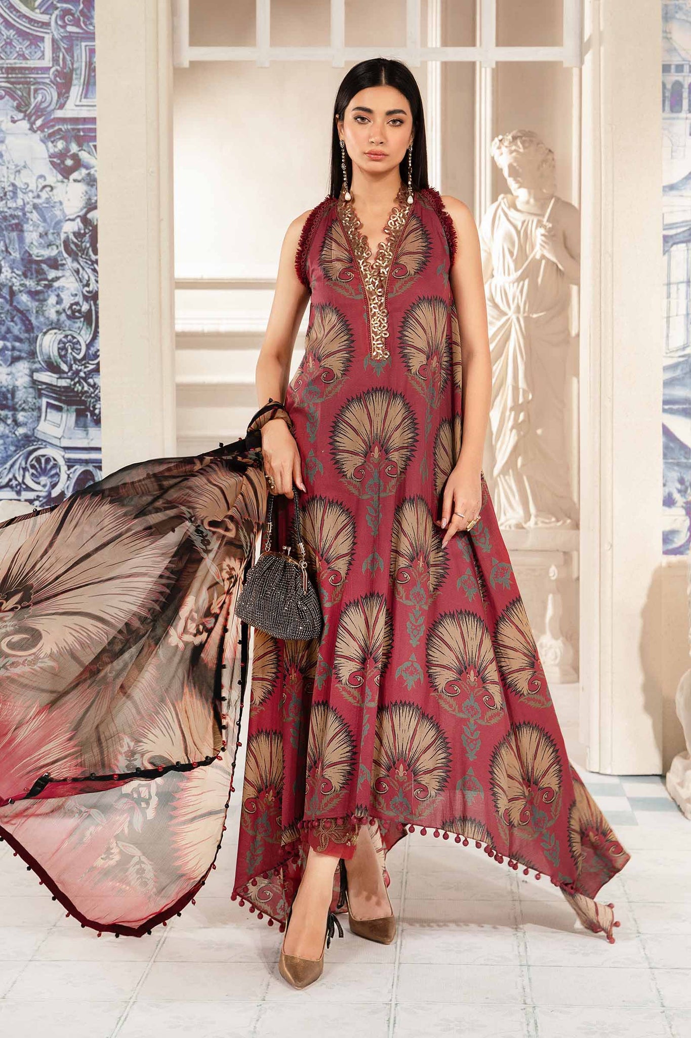 MARIA.B MPrints Lawn- 09B